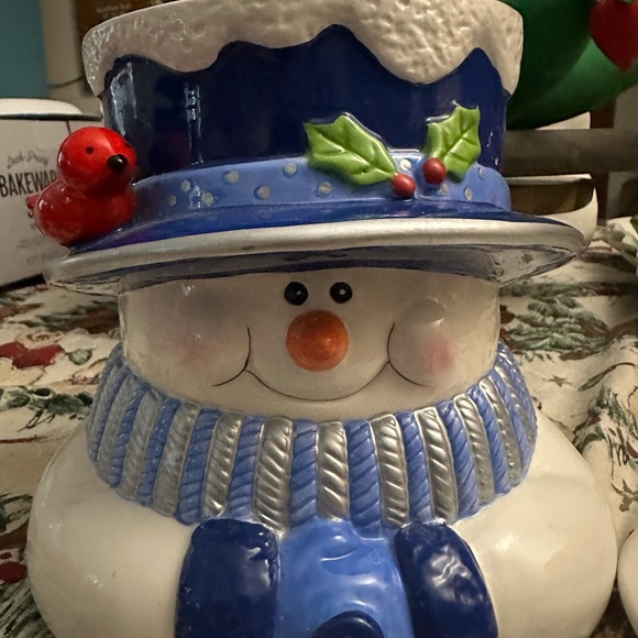 Houston Harvest Snowman Cookie Jar - Picture 15 of 16